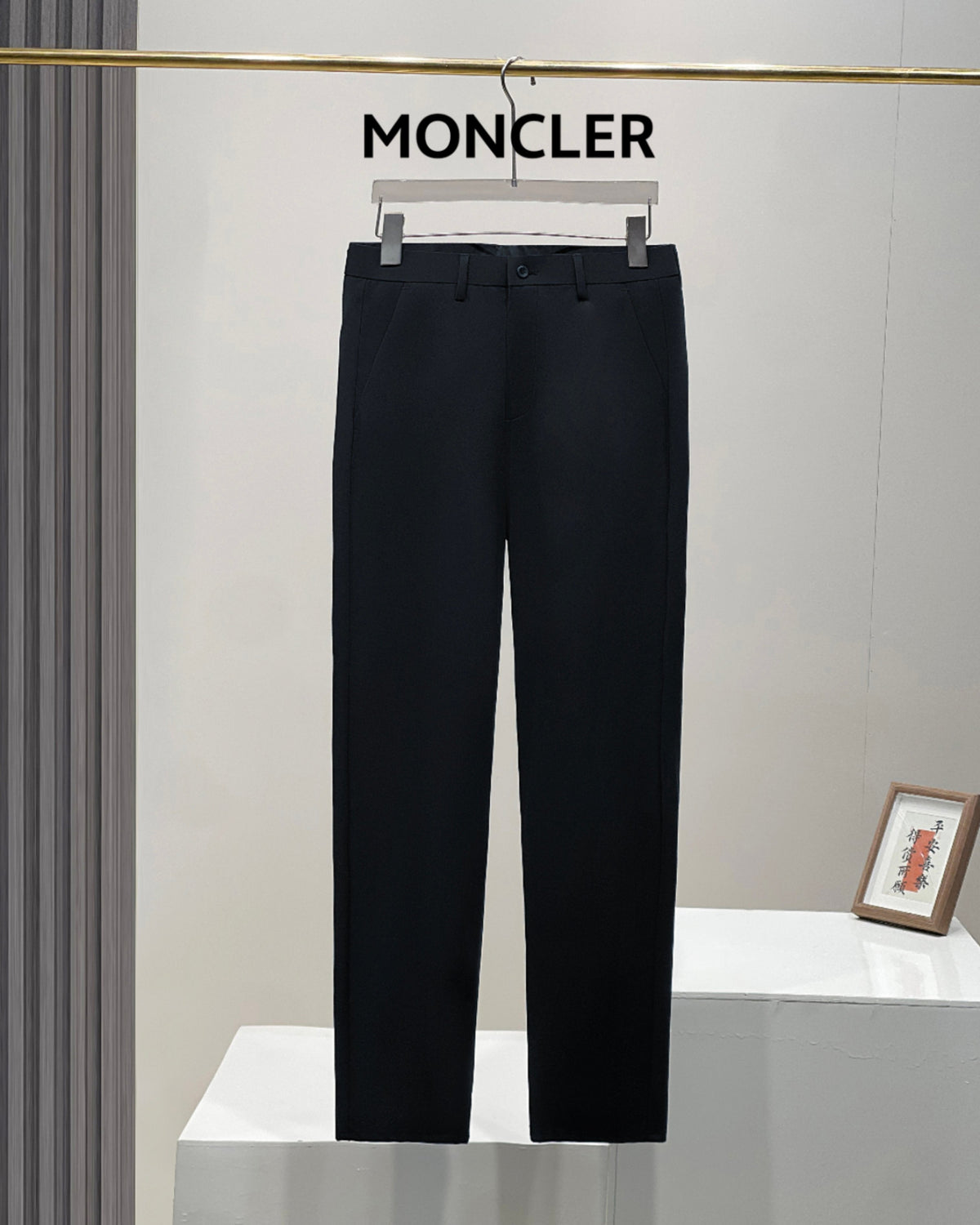 Moncler Men's Ice Silk Business Pants – 2025 Collection