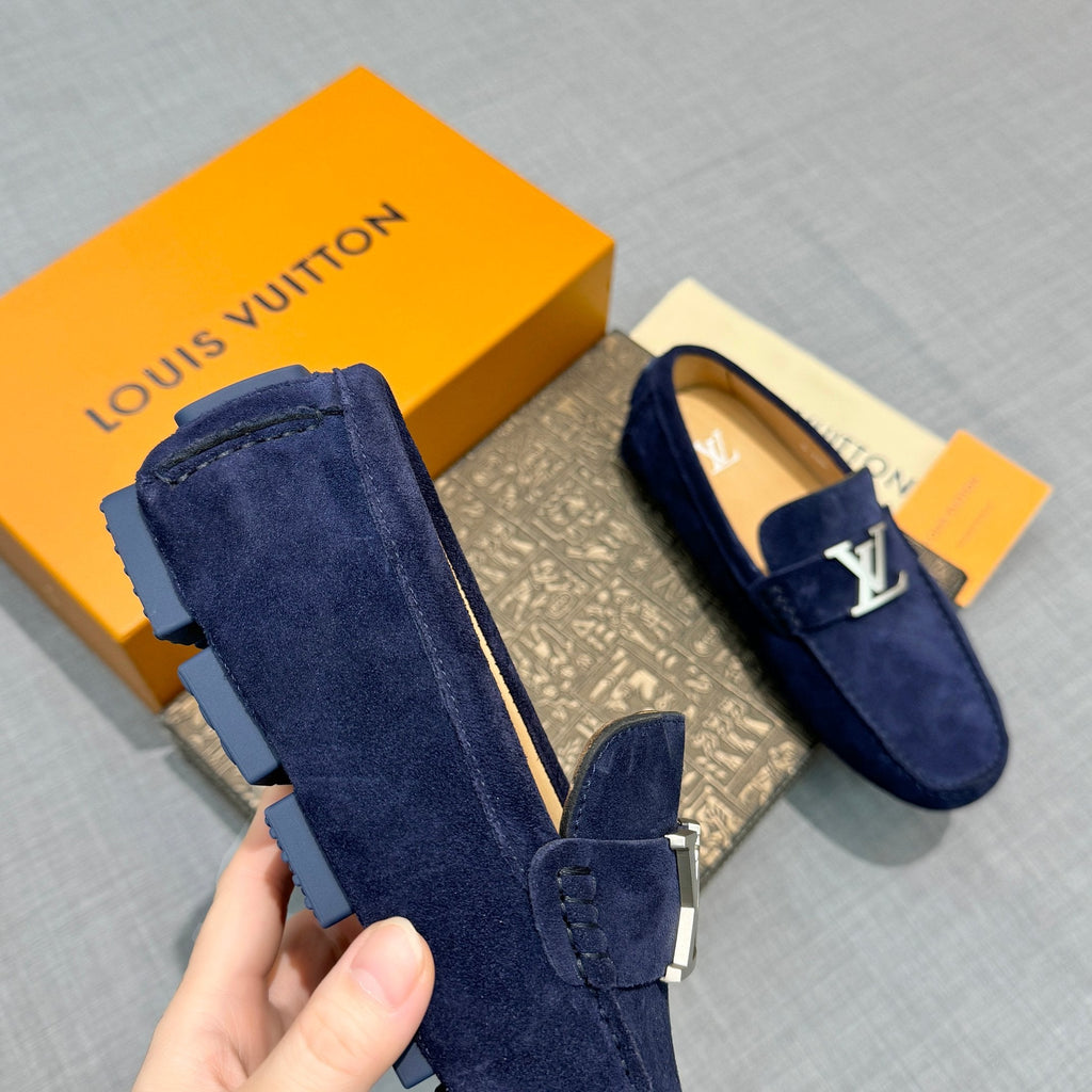 Louis Vuitton Men's Suede Driving Shoes