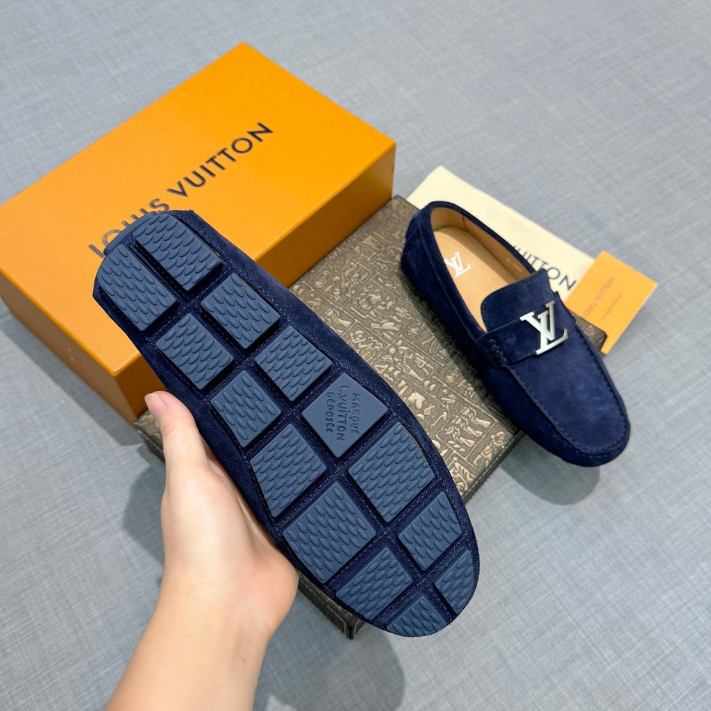 Louis Vuitton Men's Suede Driving Shoes