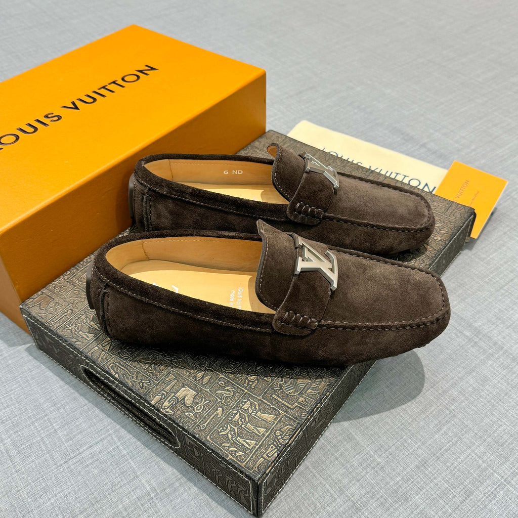 Louis Vuitton Men's Suede Driving Shoes