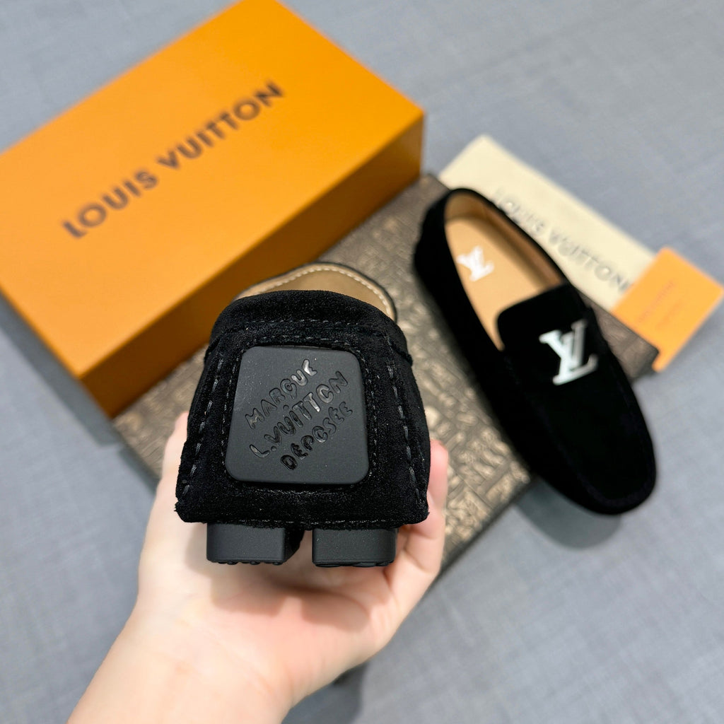 Louis Vuitton Men's Suede Driving Shoes