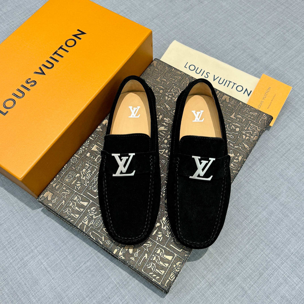 Louis Vuitton Men's Suede Driving Shoes