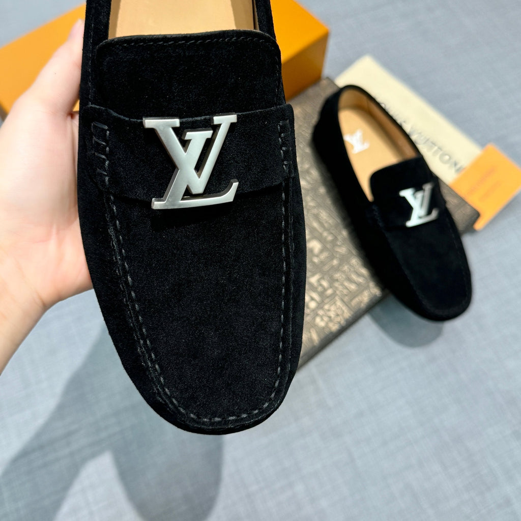 Louis Vuitton Men's Suede Driving Shoes