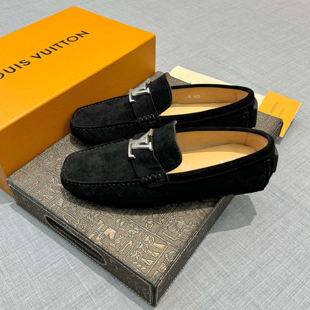 Louis Vuitton Men's Suede Driving Shoes