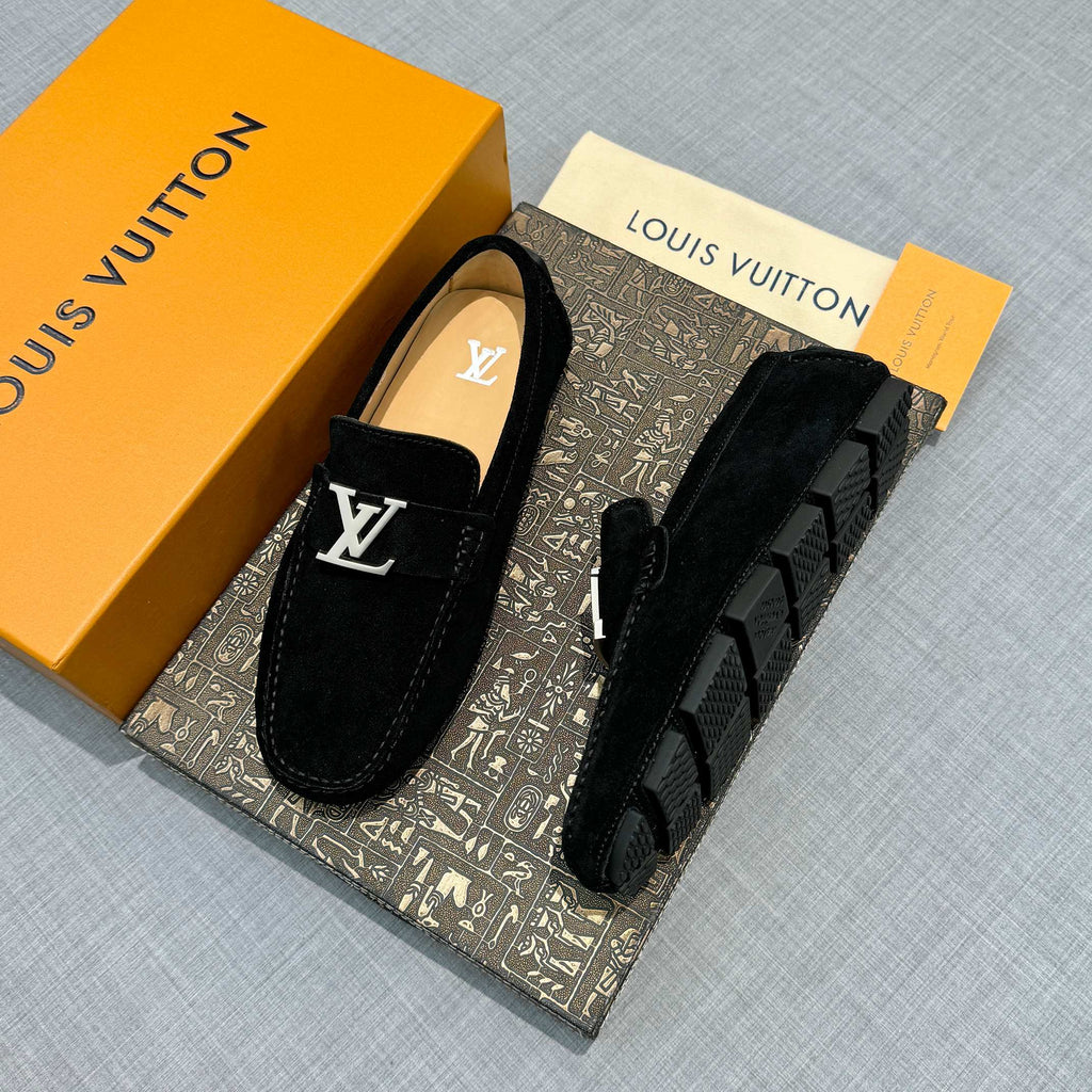 Louis Vuitton Men's Suede Driving Shoes