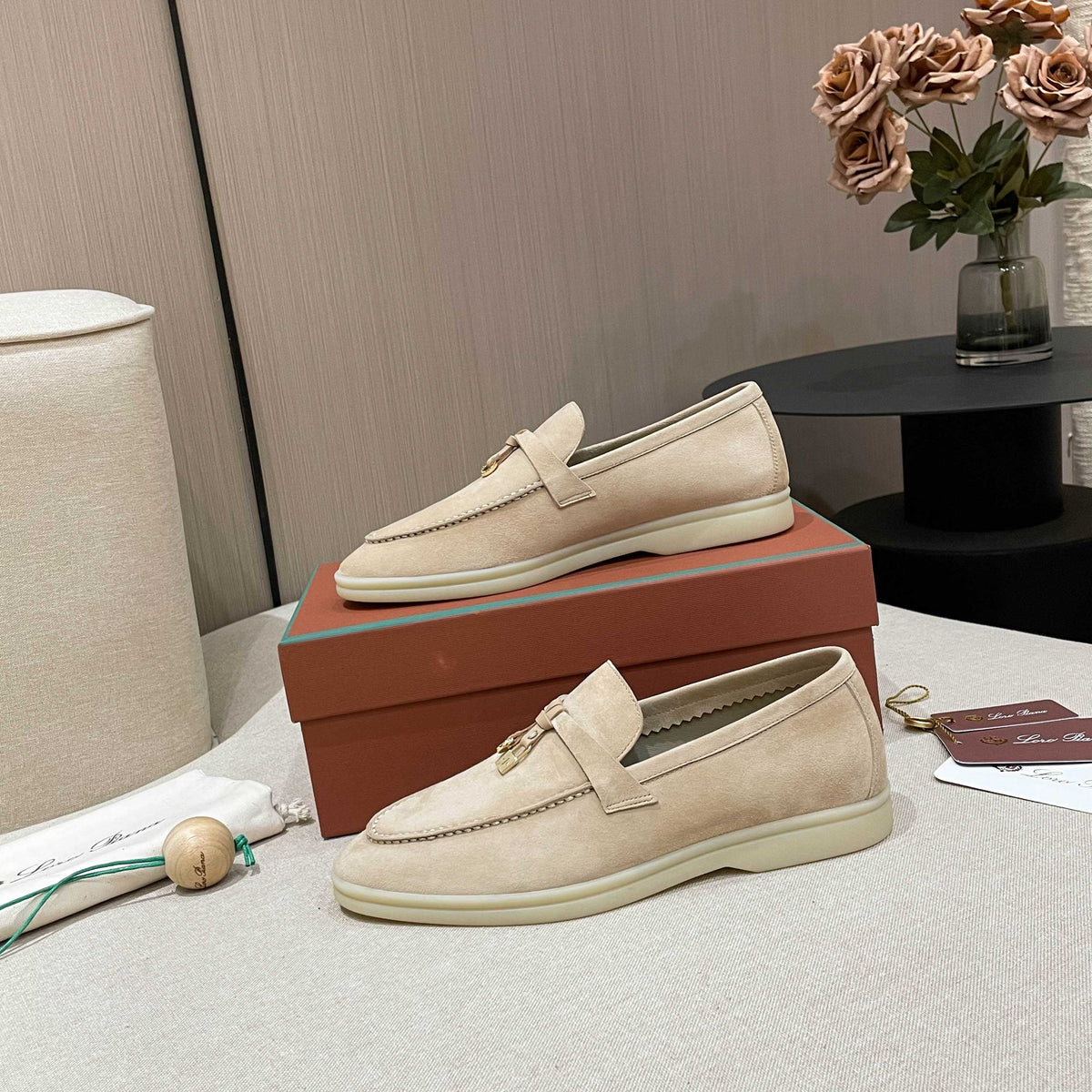 Loro Piana Summer Charms Walk Moccasin Loafers