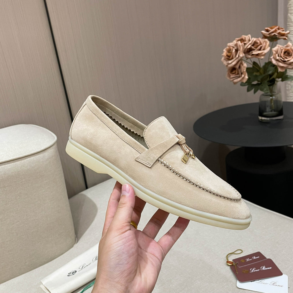 Loro Piana Summer Charms Walk Moccasin Loafers