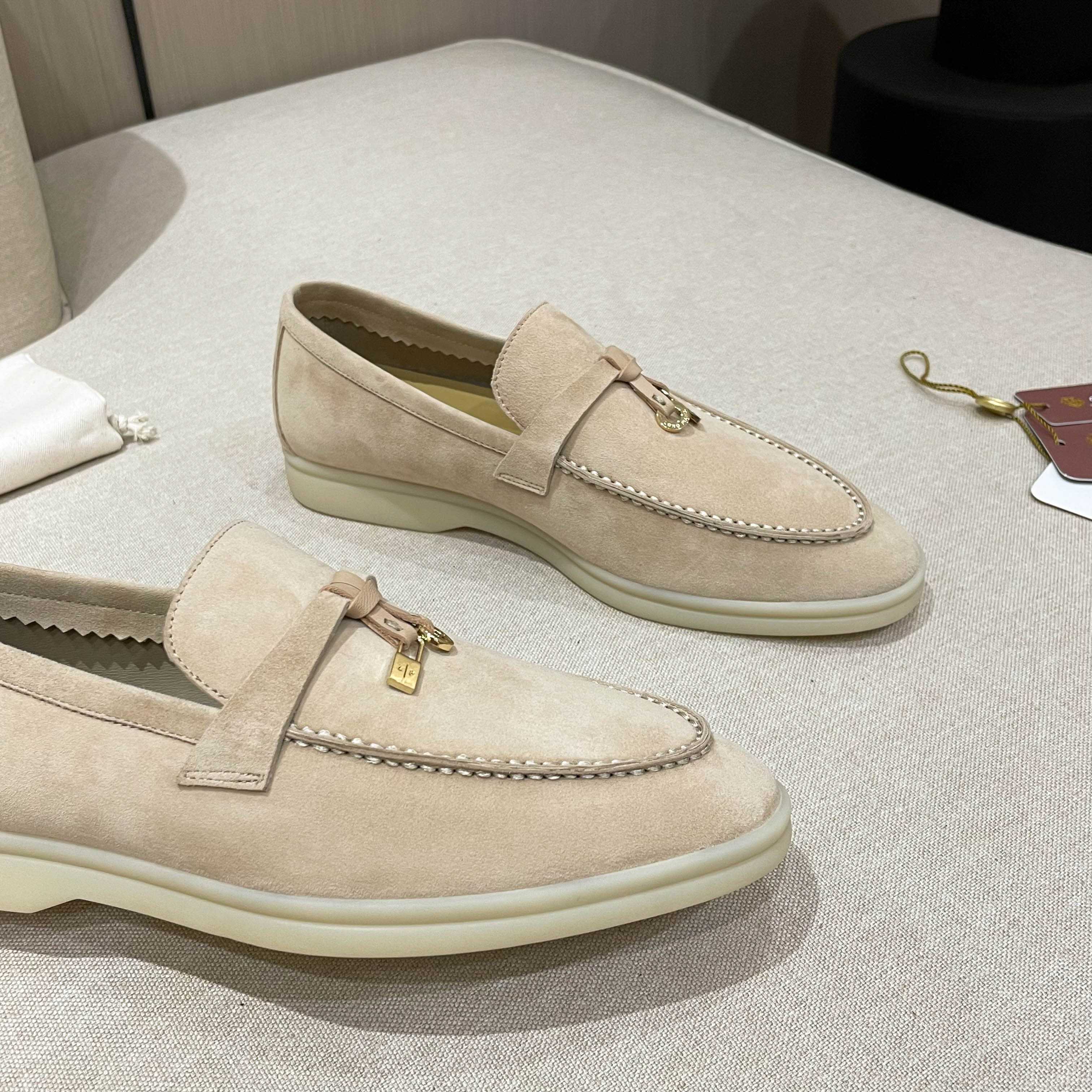 Loro Piana Summer Charms Walk Moccasin Loafers