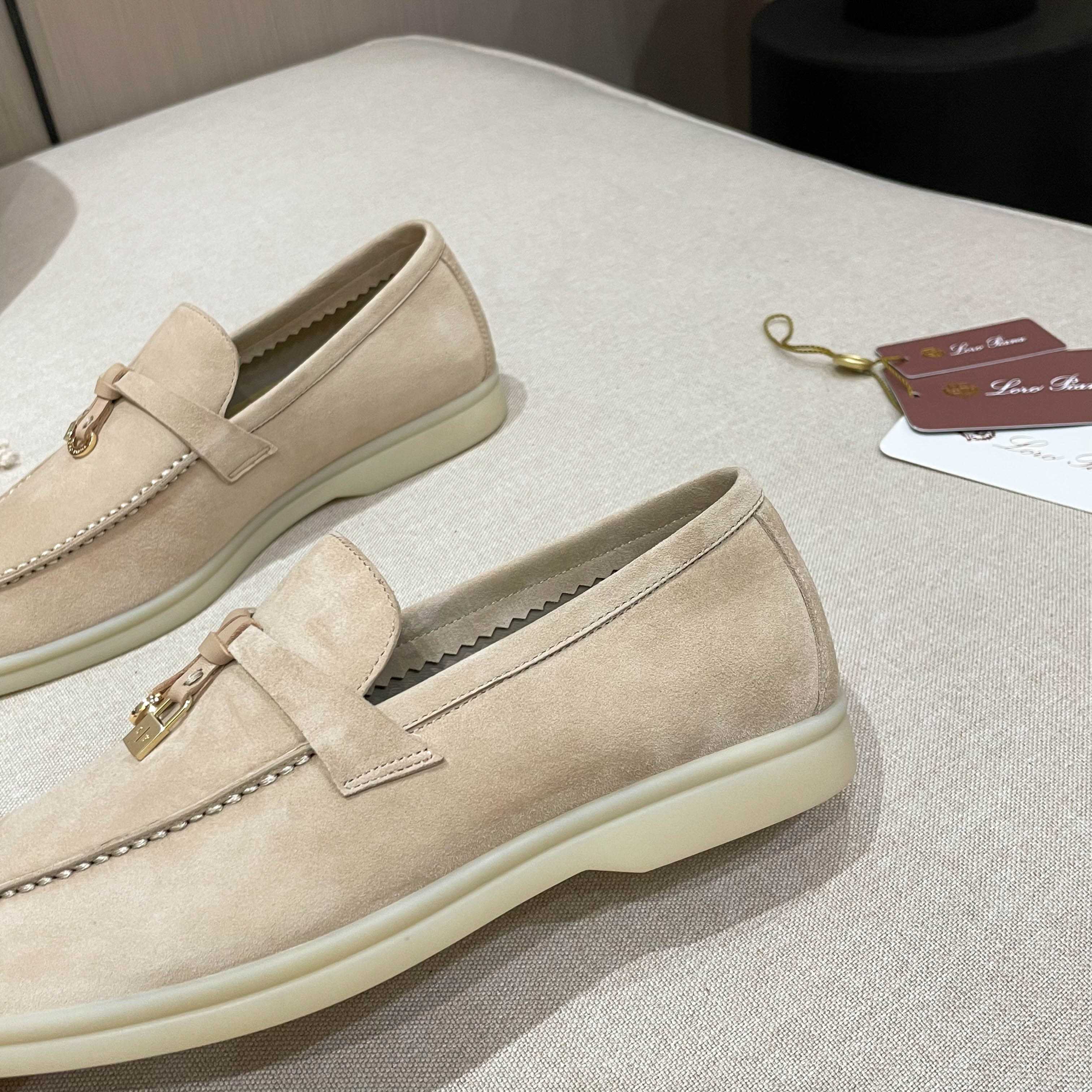Loro Piana Summer Charms Walk Moccasin Loafers