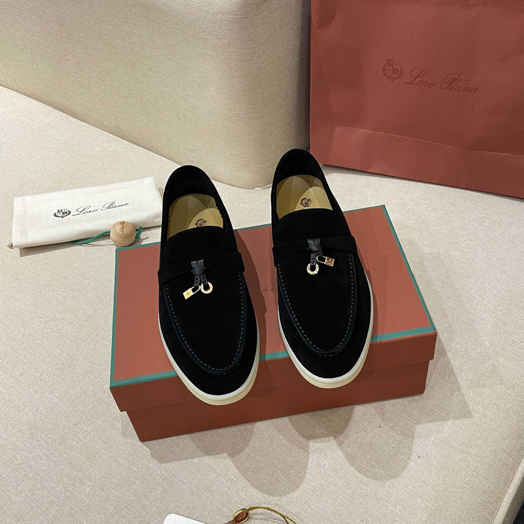 Loro Piana Summer Charms Walk Moccasin Loafers