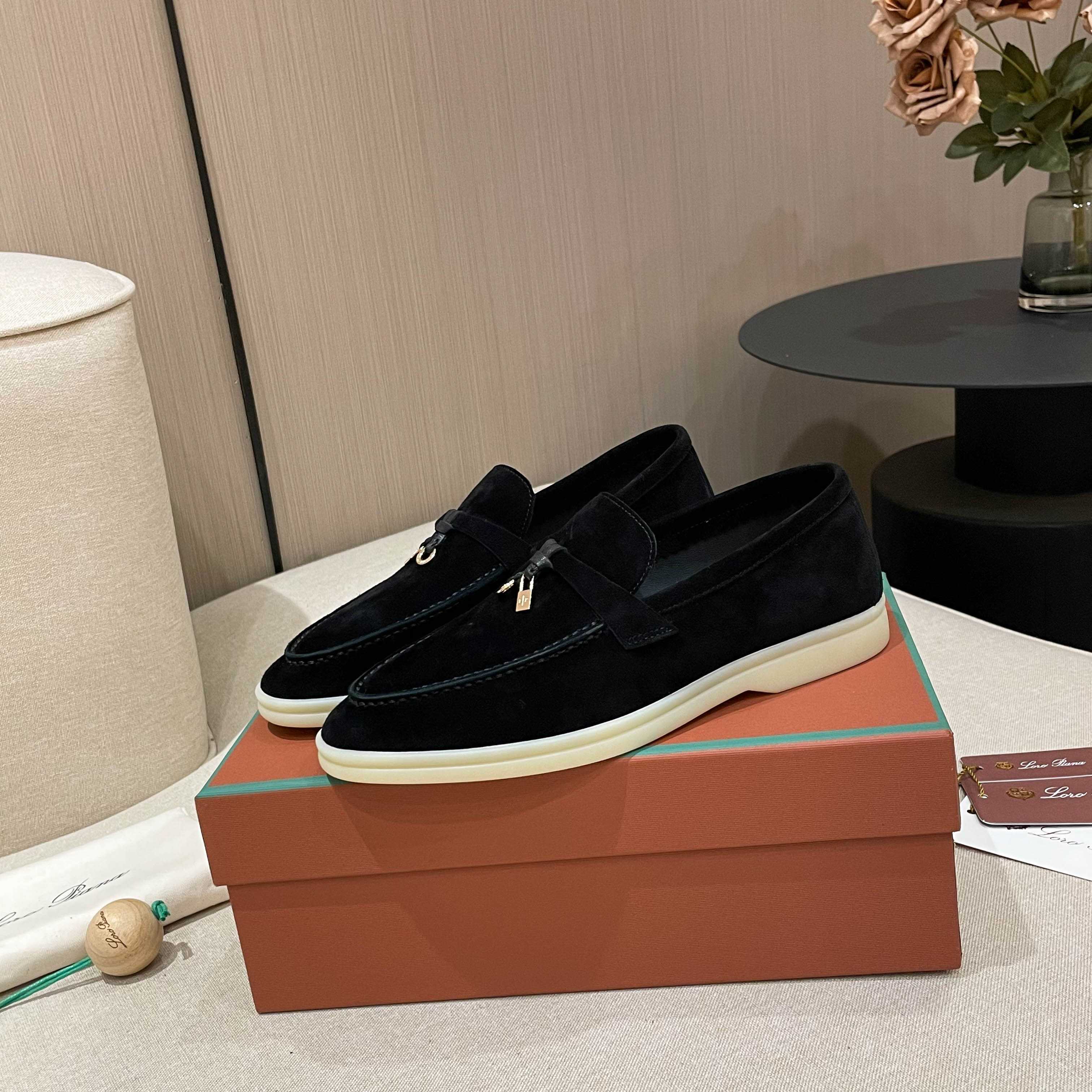 Loro Piana Summer Charms Walk Moccasin Loafers