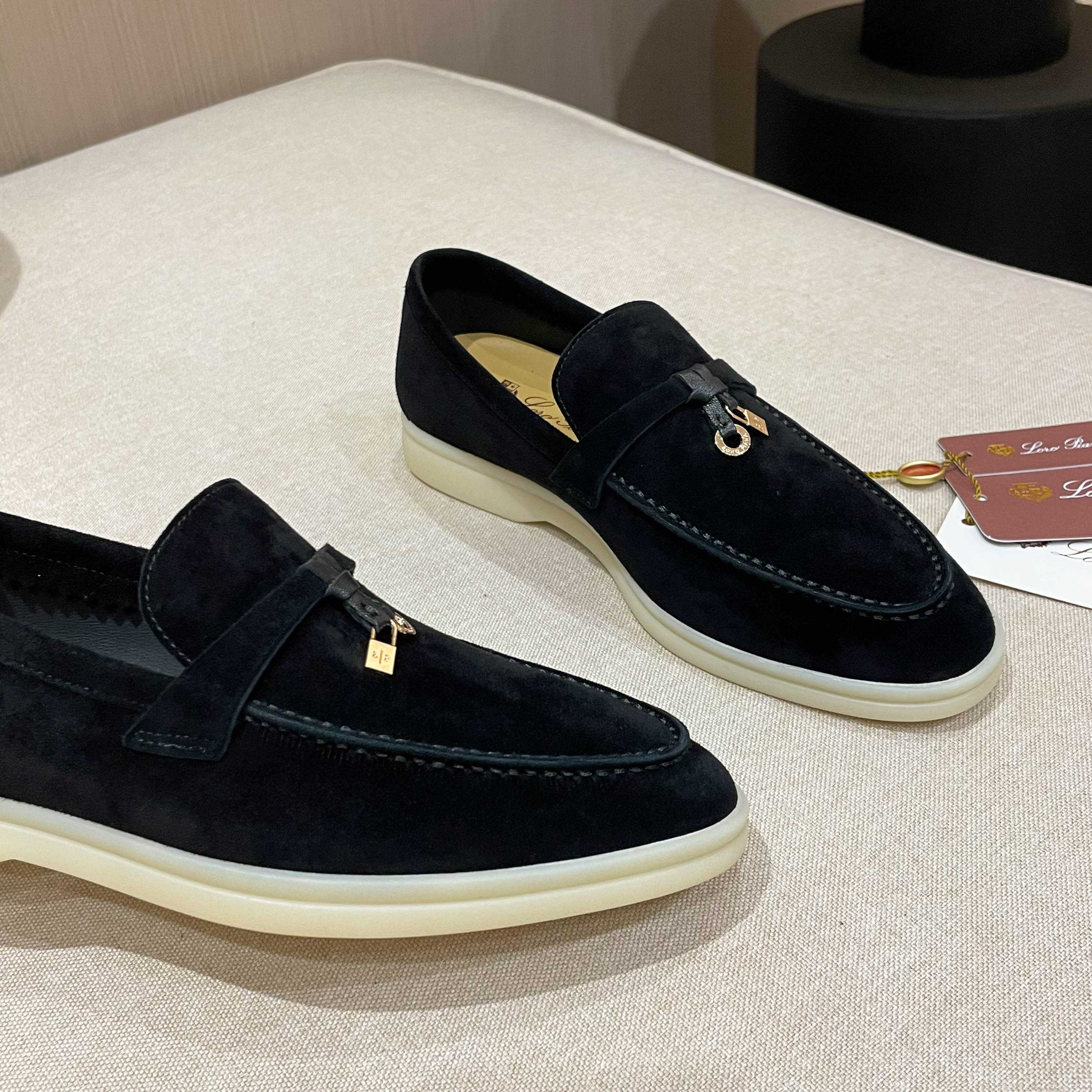 Loro Piana Summer Charms Walk Moccasin Loafers