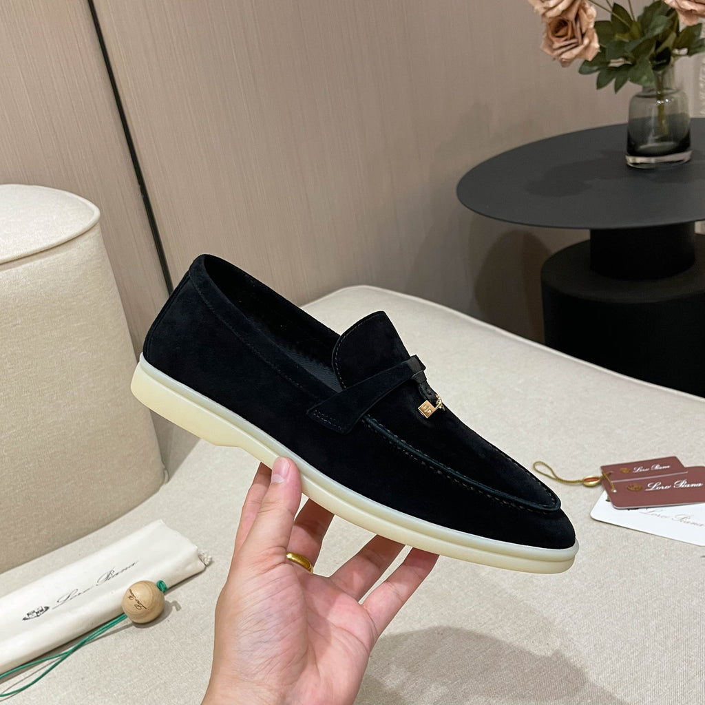 Loro Piana Summer Charms Walk Moccasin Loafers