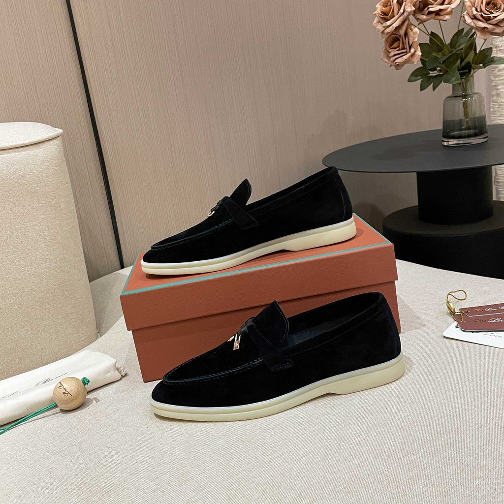 Loro Piana Summer Charms Walk Moccasin Loafers