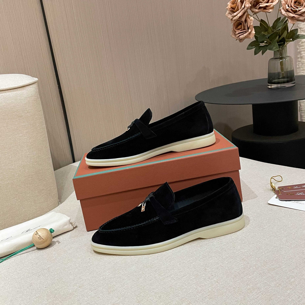 Loro Piana Summer Charms Walk Moccasin Loafers