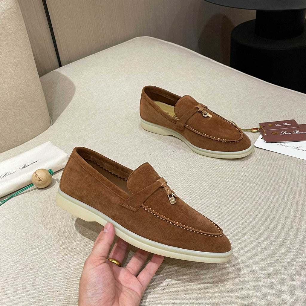Loro Piana Summer Charms Walk Moccasin Loafers