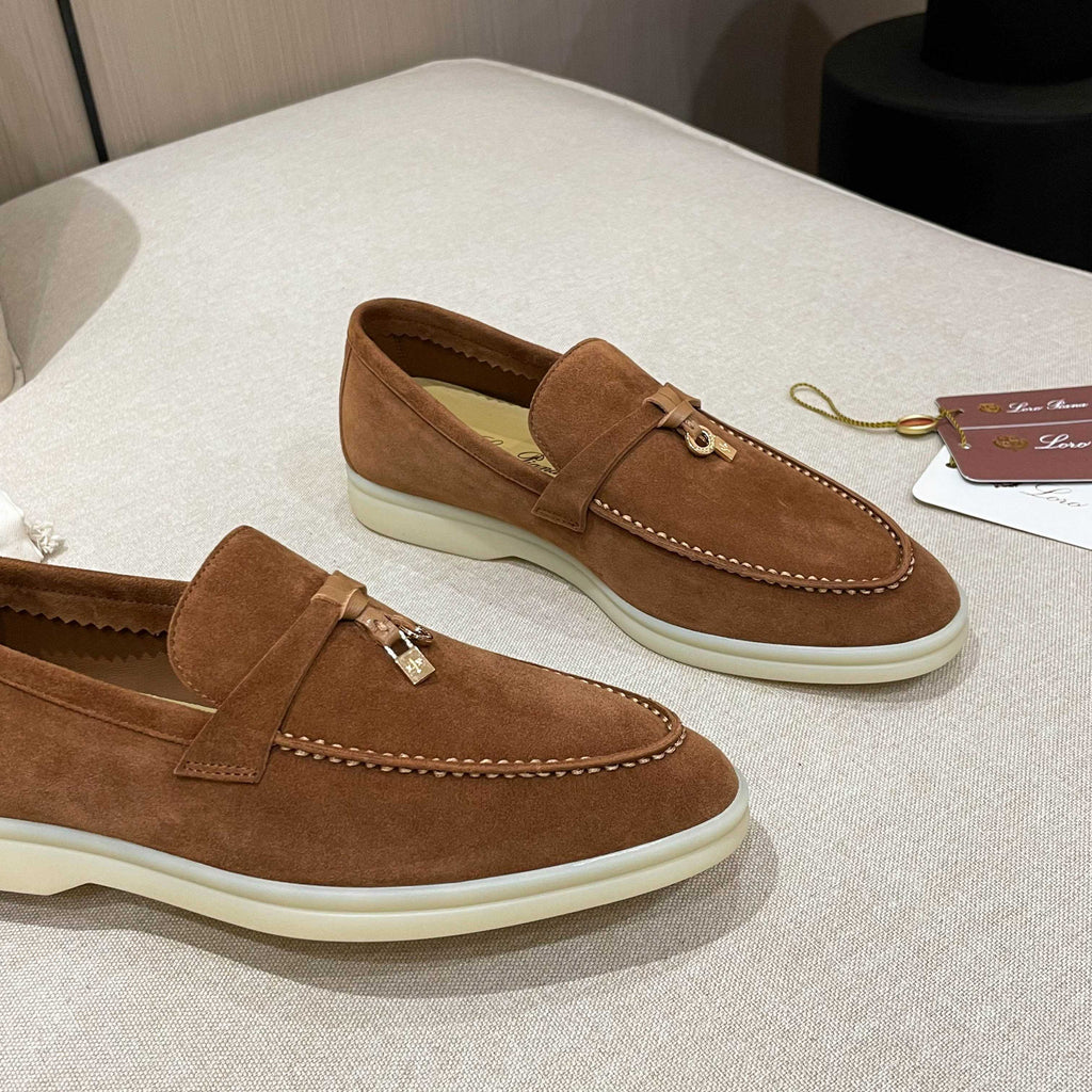 Loro Piana Summer Charms Walk Moccasin Loafers