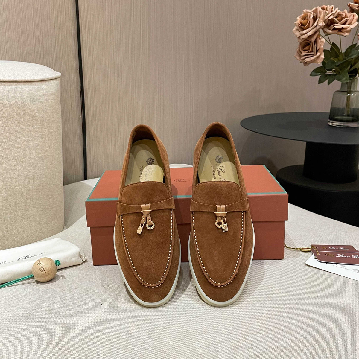 Loro Piana Summer Charms Walk Moccasin Loafers