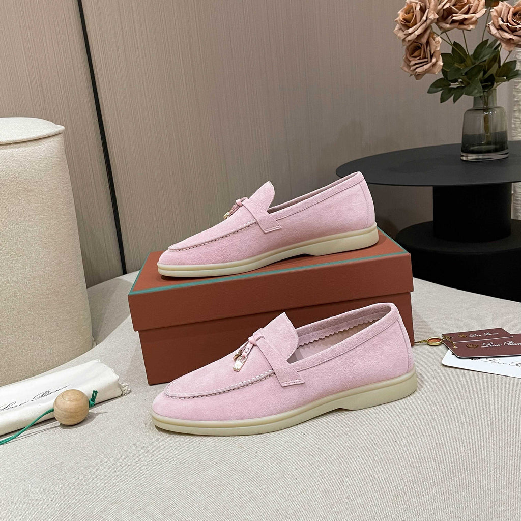 Loro Piana Summer Charms Walk Moccasin Loafers