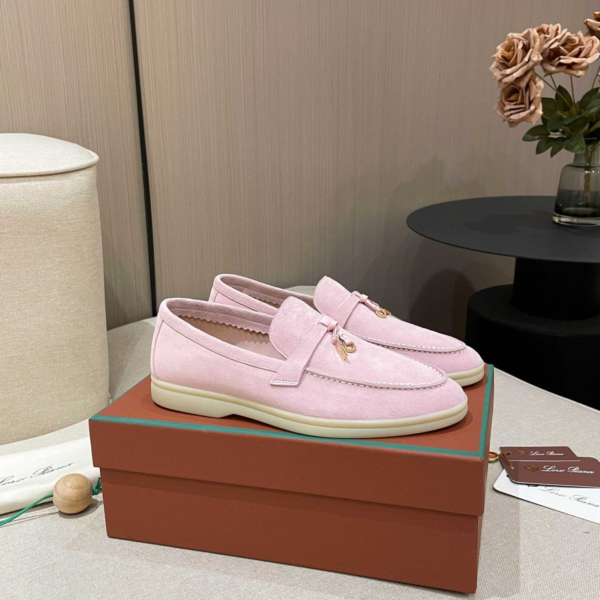 Loro Piana Summer Charms Walk Moccasin Loafers