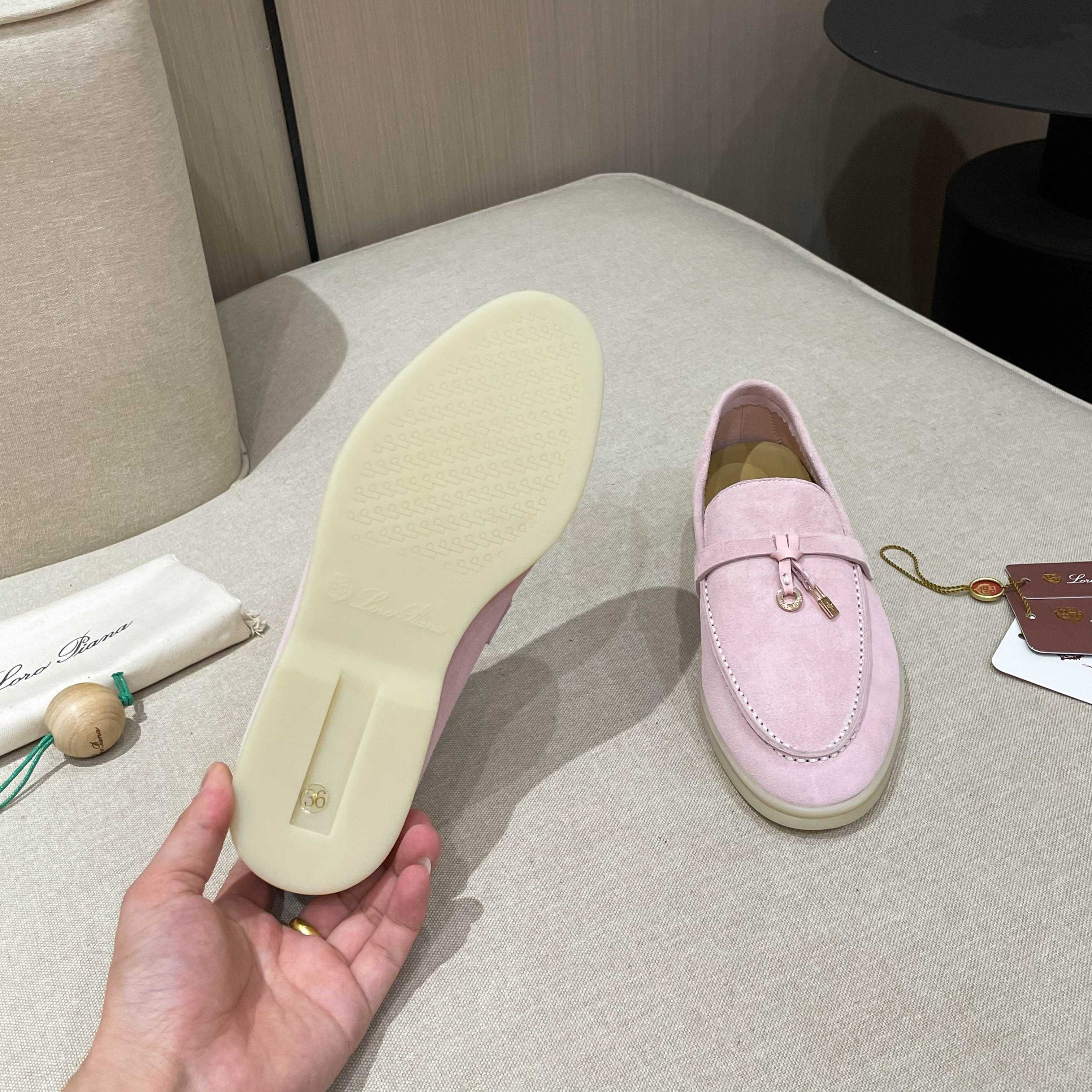 Loro Piana Summer Charms Walk Moccasin Loafers
