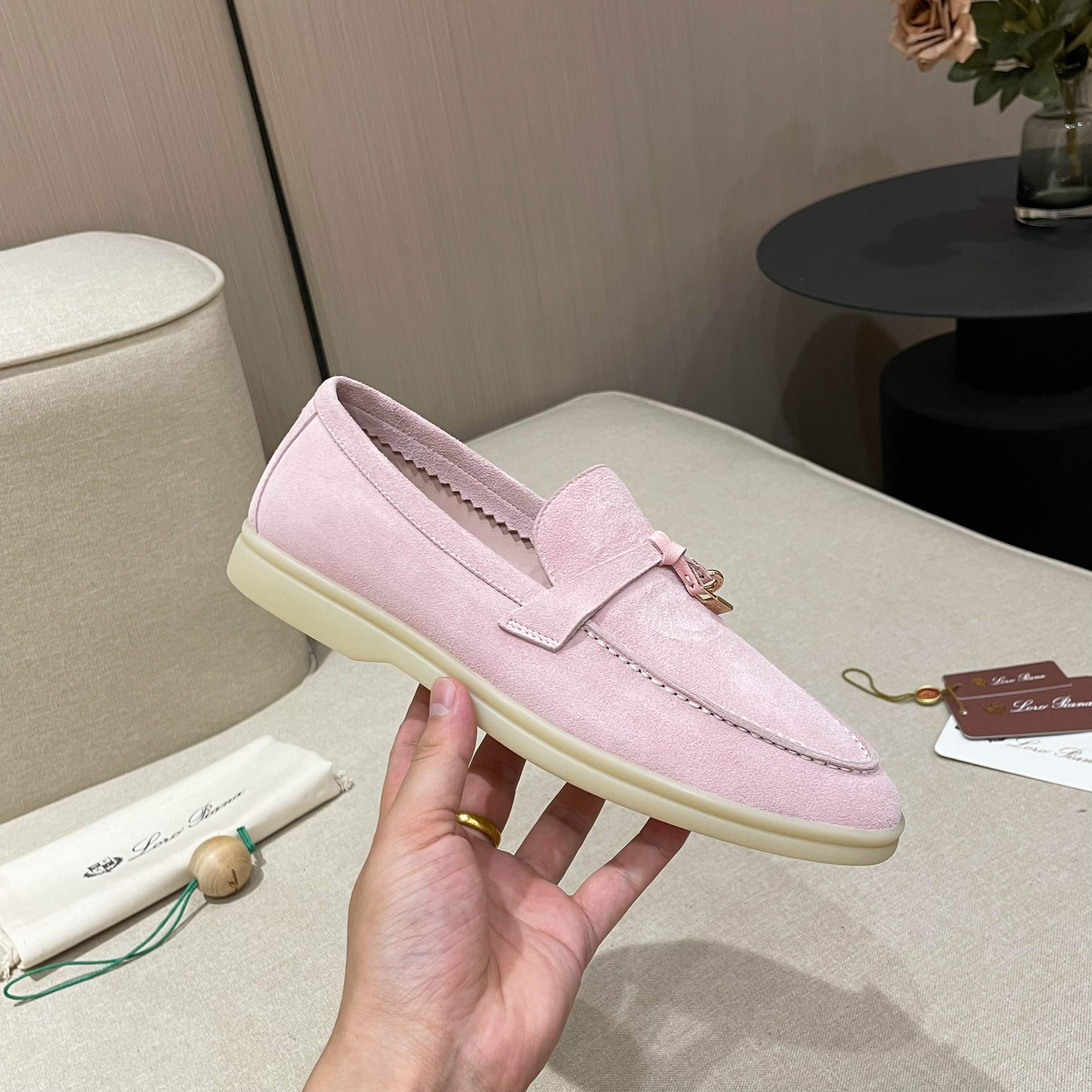 Loro Piana Summer Charms Walk Moccasin Loafers