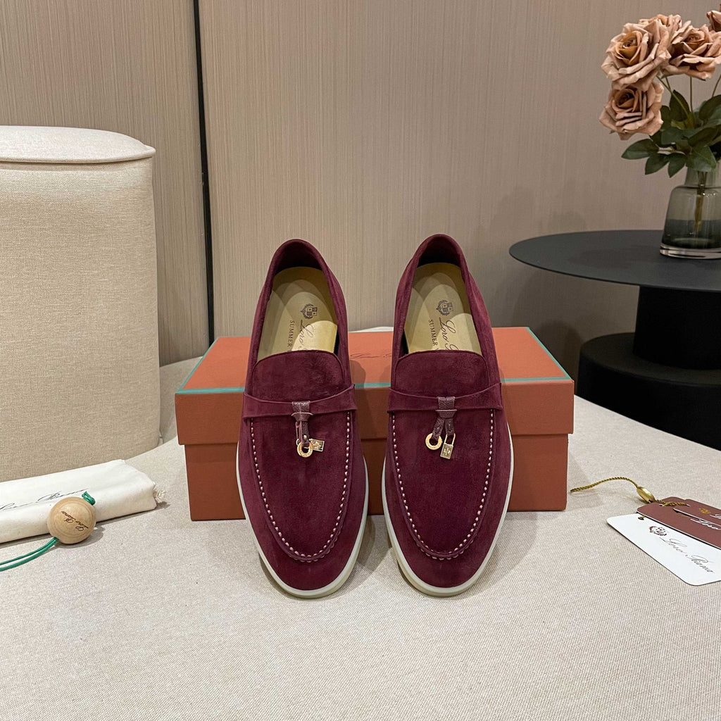 Loro Piana Summer Charms Walk Moccasin Loafers