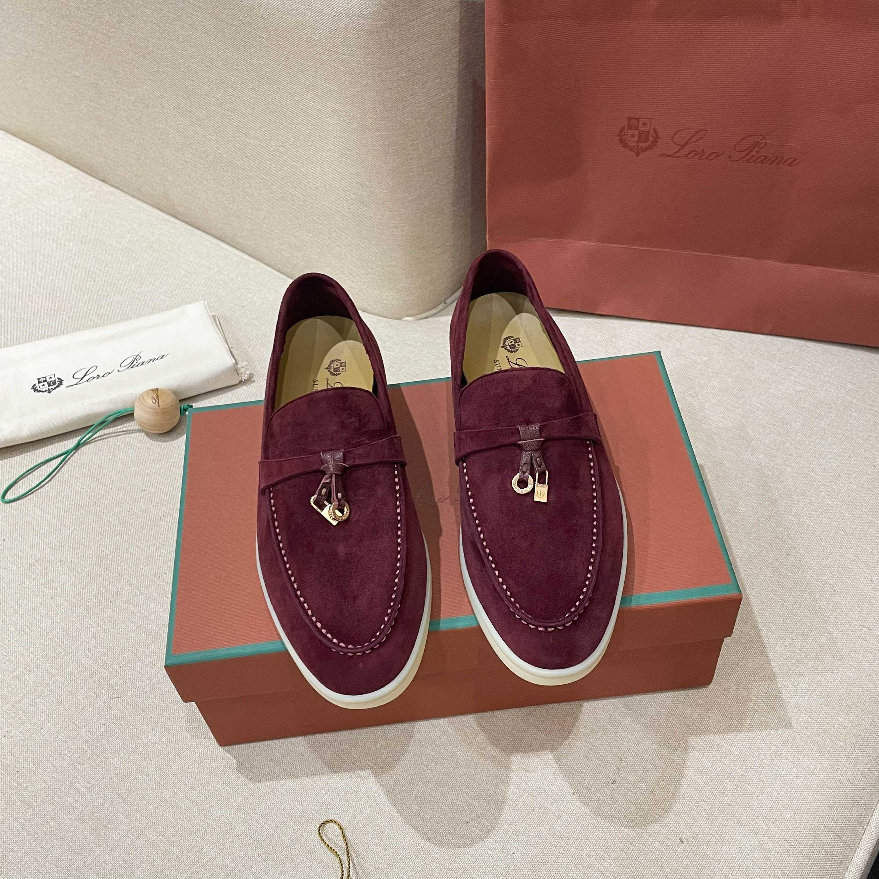 Loro Piana Summer Charms Walk Moccasin Loafers