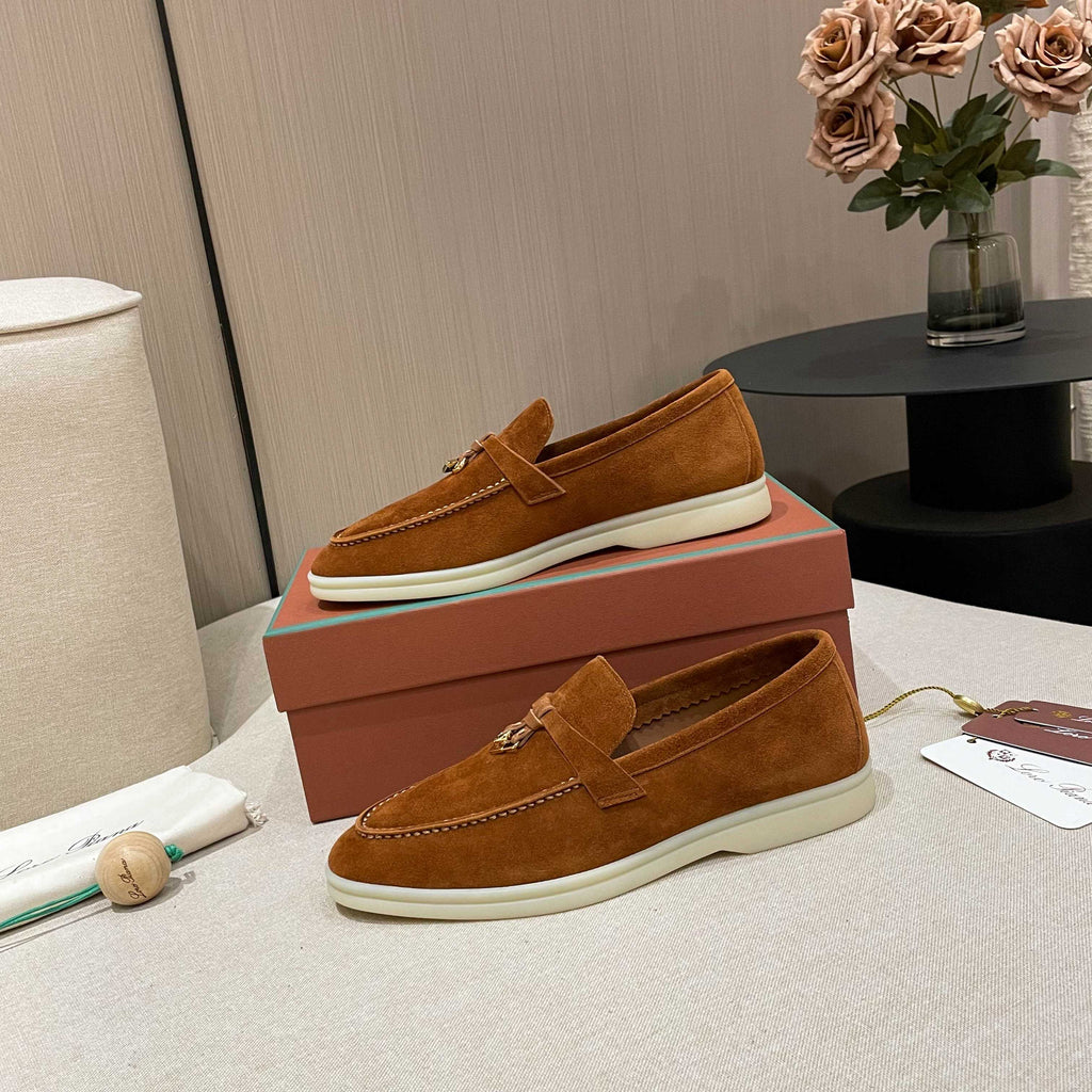 Loro Piana Summer Charms Walk Moccasin Loafers