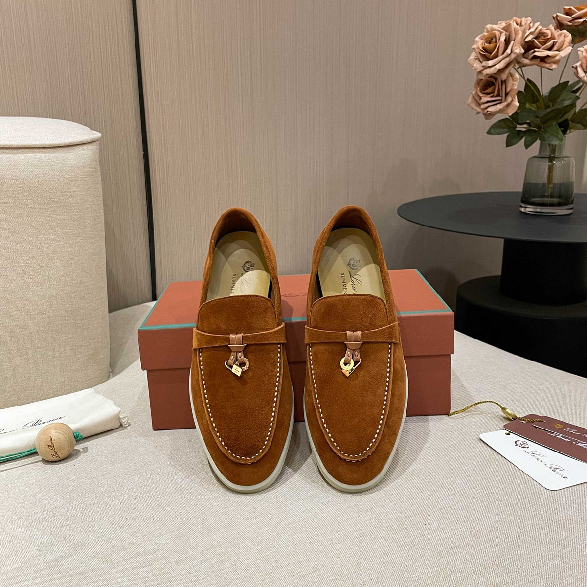 Loro Piana Summer Charms Walk Moccasin Loafers