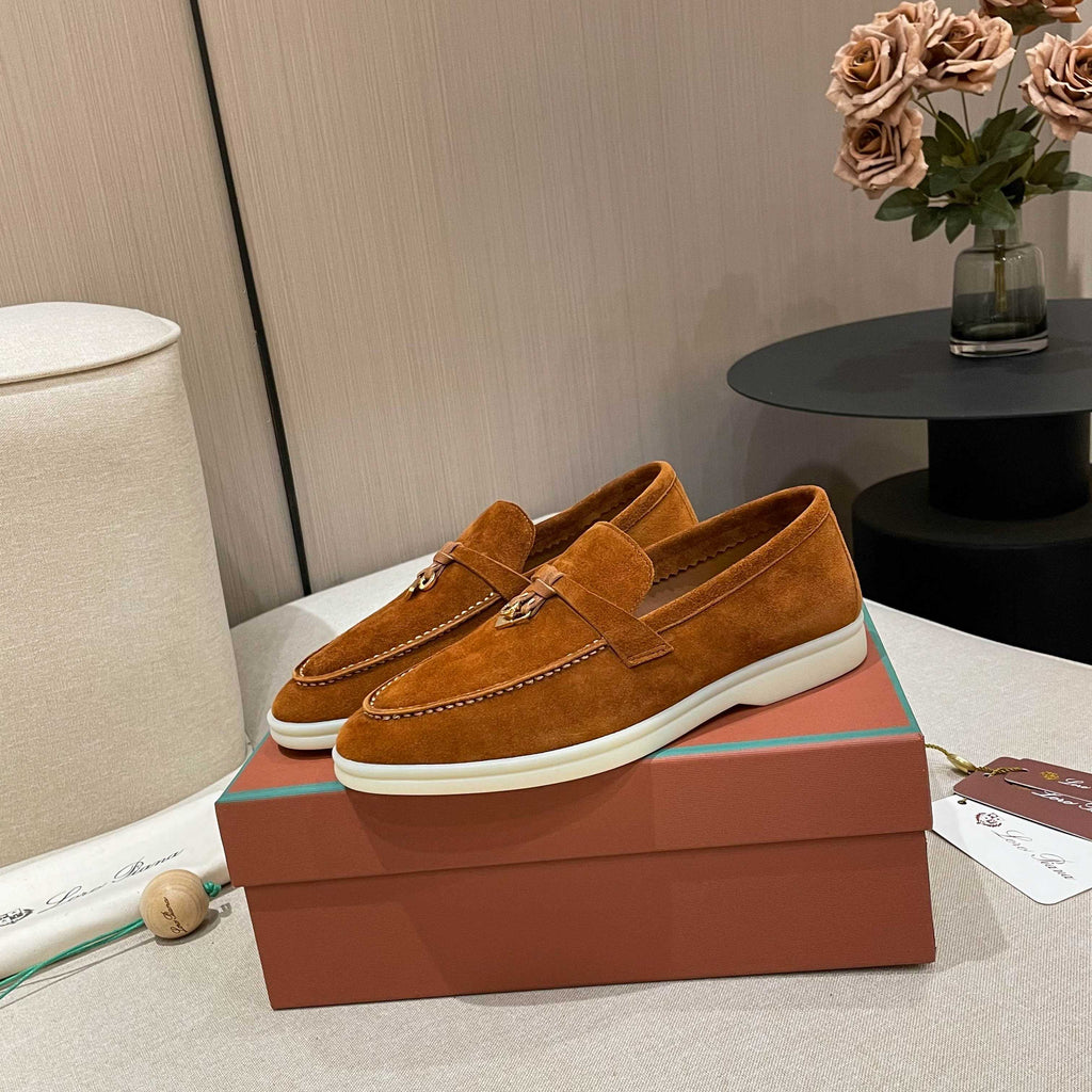 Loro Piana Summer Charms Walk Moccasin Loafers