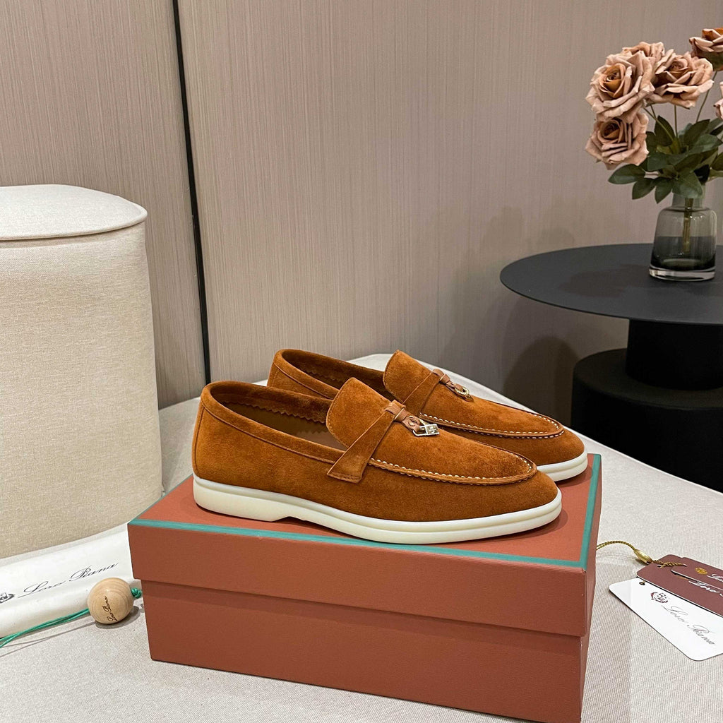 Loro Piana Summer Charms Walk Moccasin Loafers