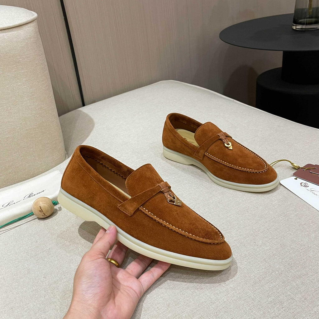 Loro Piana Summer Charms Walk Moccasin Loafers