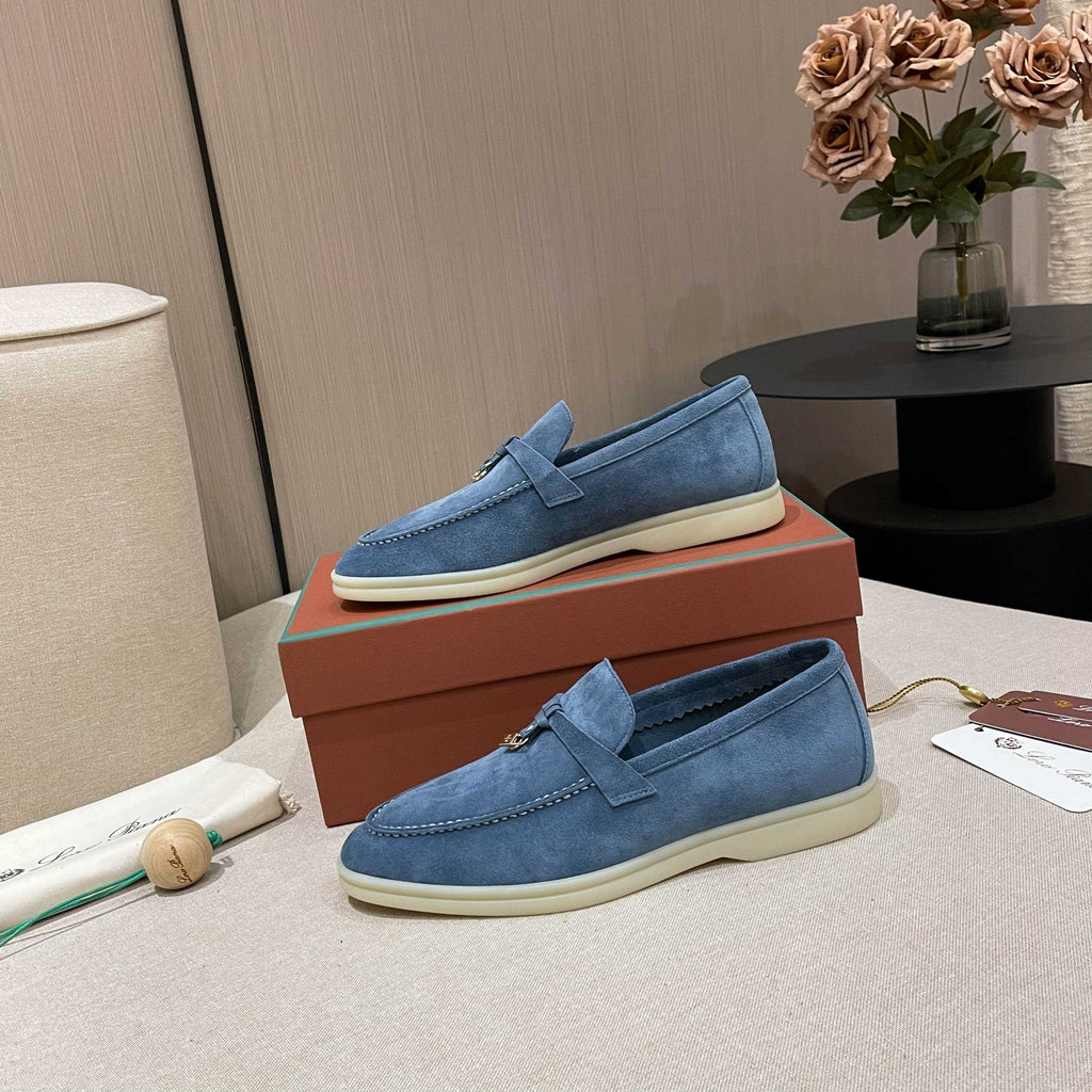 Loro Piana Summer Charms Walk Moccasin Loafers