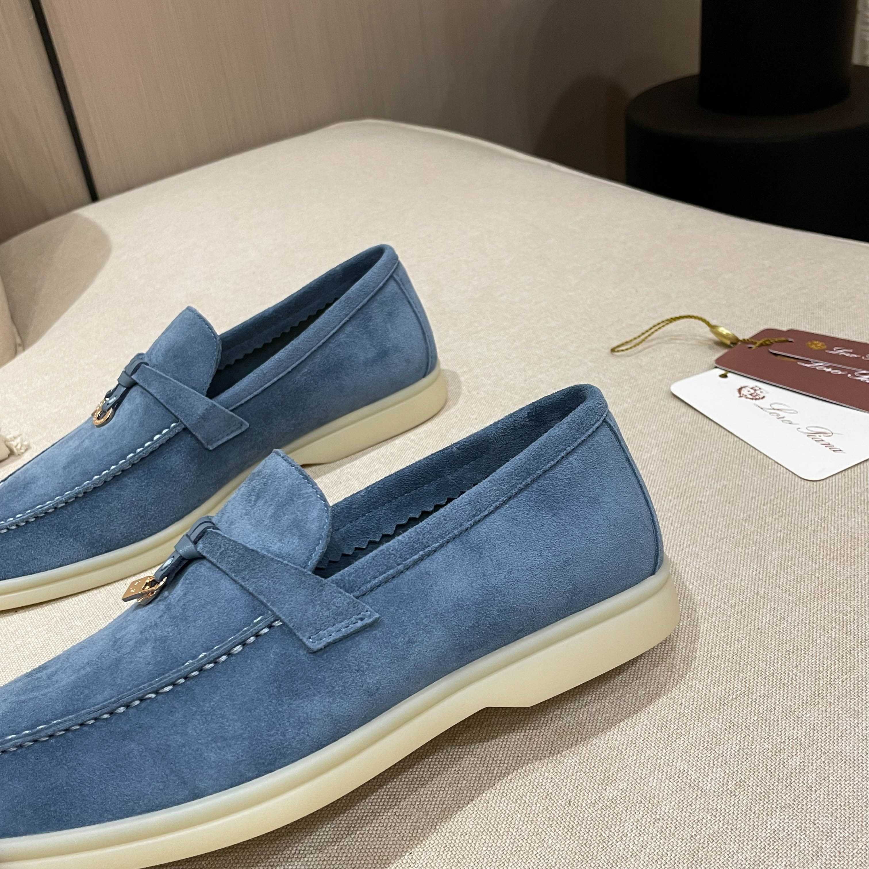 Loro Piana Summer Charms Walk Moccasin Loafers