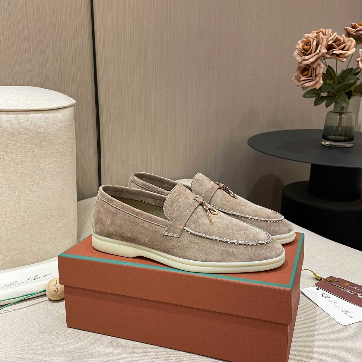 Loro Piana Summer Charms Walk Moccasin Loafers