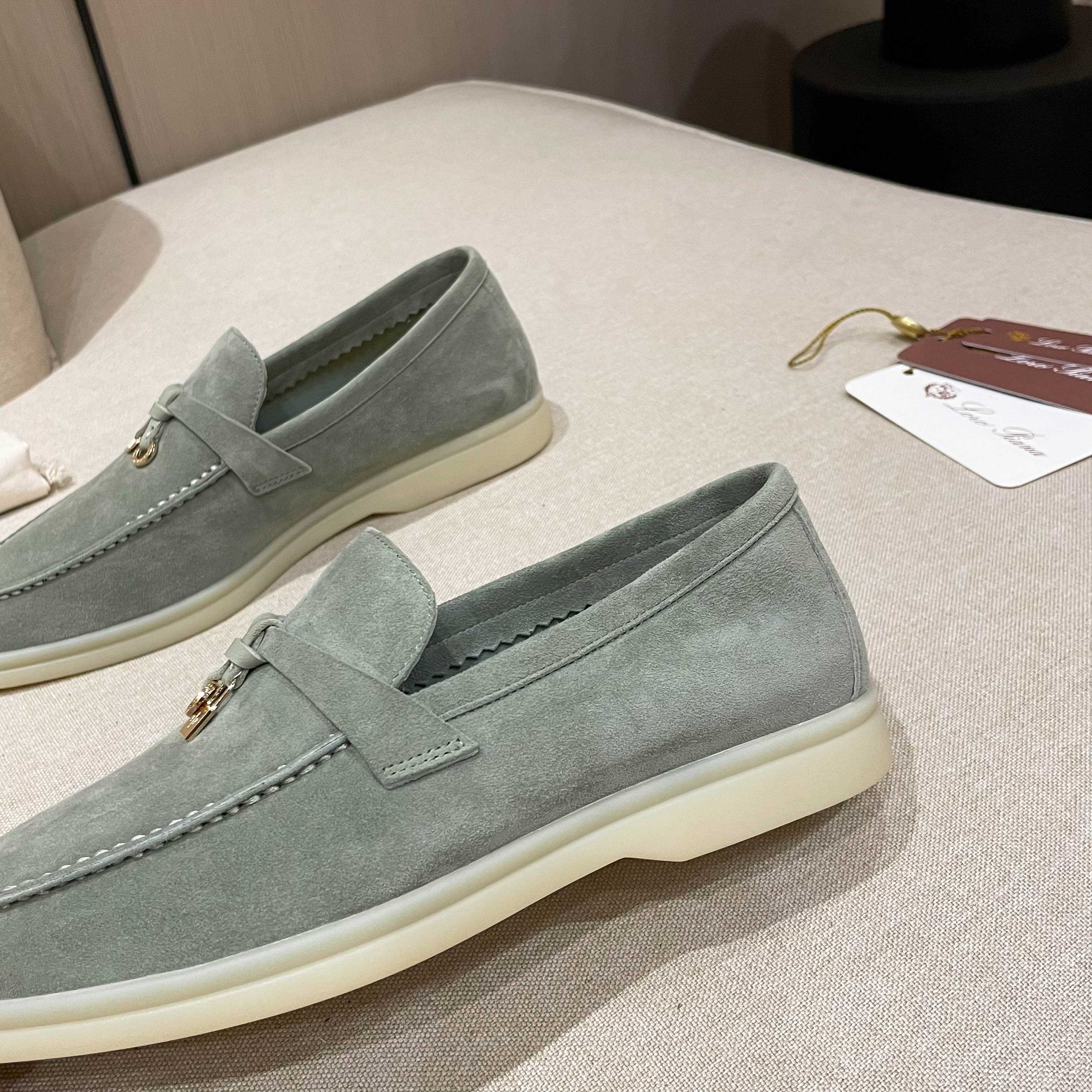 Loro Piana Summer Charms Walk Moccasin Loafers