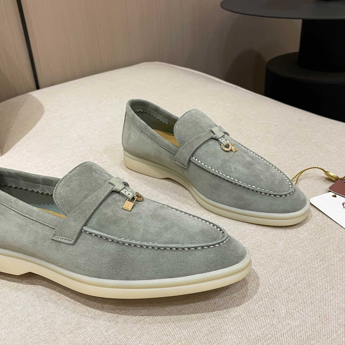 Loro Piana Summer Charms Walk Moccasin Loafers
