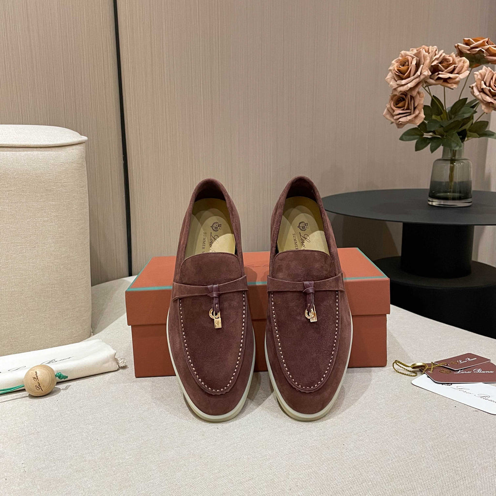 Loro Piana Summer Charms Walk Moccasin Loafers
