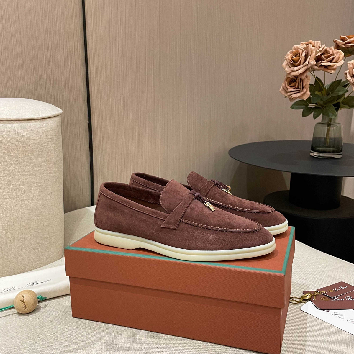 Loro Piana Summer Charms Walk Moccasin Loafers