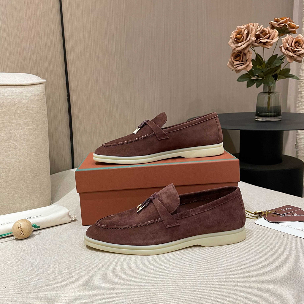 Loro Piana Summer Charms Walk Moccasin Loafers
