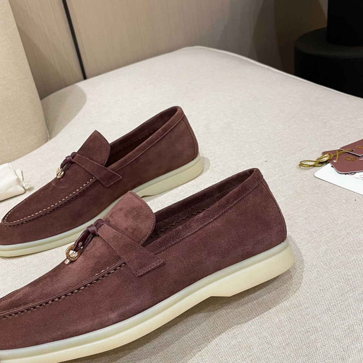 Loro Piana Summer Charms Walk Moccasin Loafers