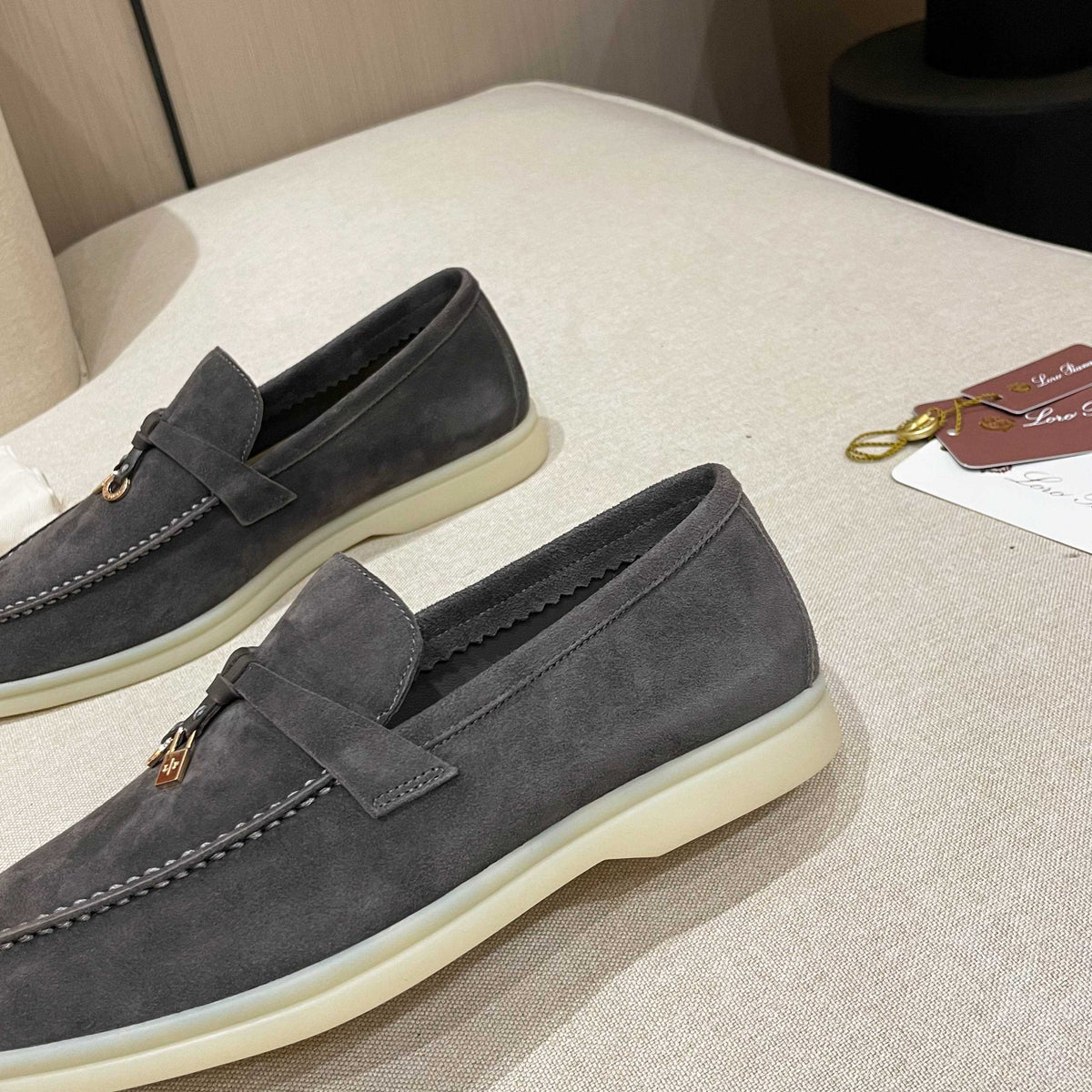 Loro Piana Summer Charms Walk Moccasin Loafers
