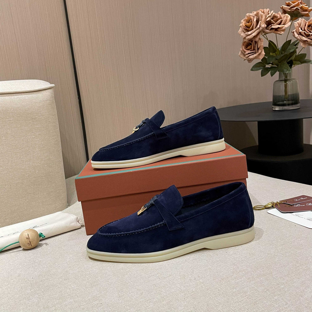 Loro Piana Summer Charms Walk Moccasin Loafers
