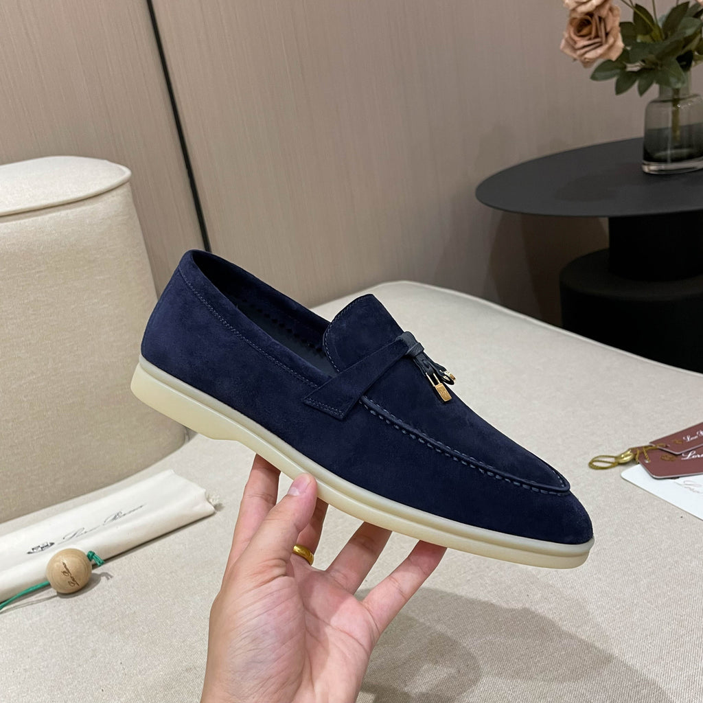Loro Piana Summer Charms Walk Moccasin Loafers