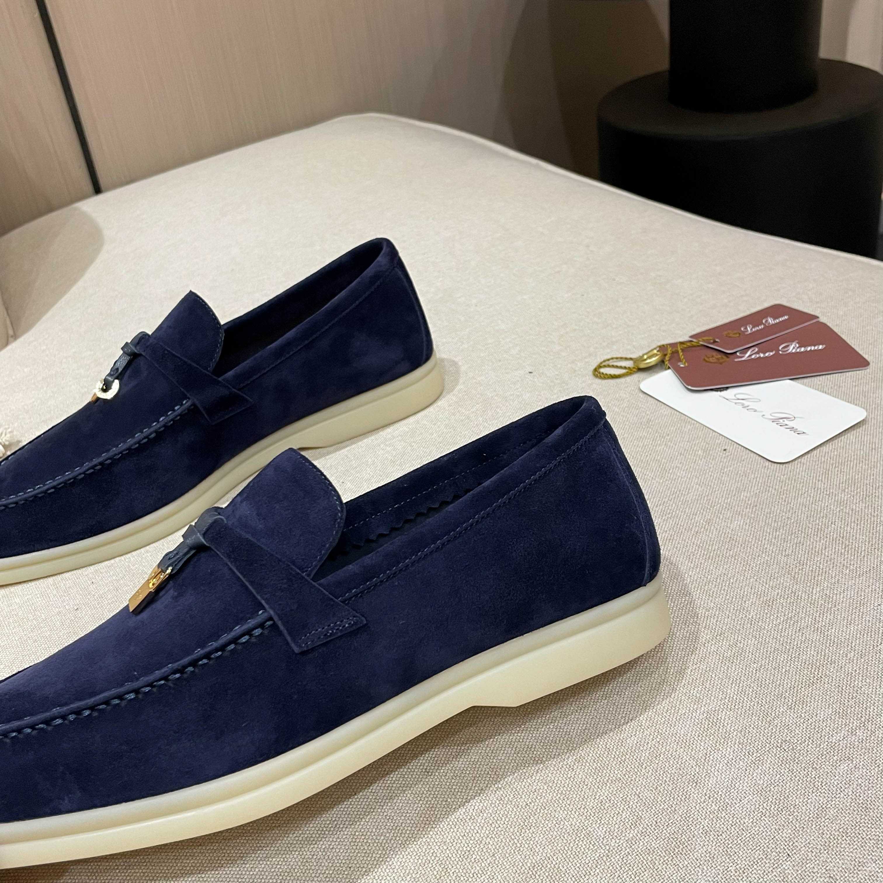 Loro Piana Summer Charms Walk Moccasin Loafers