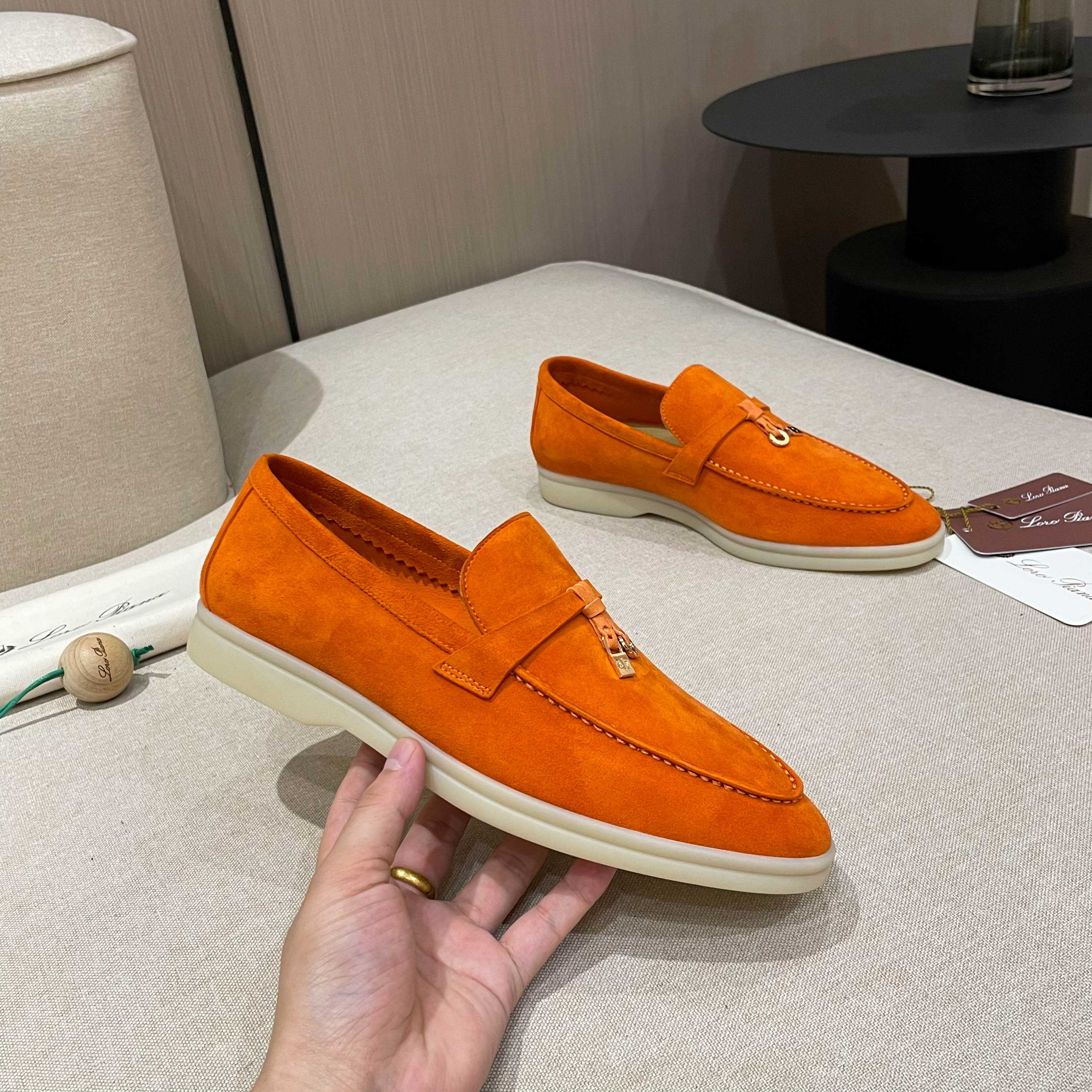 Loro Piana Summer Charms Walk Moccasin Loafers