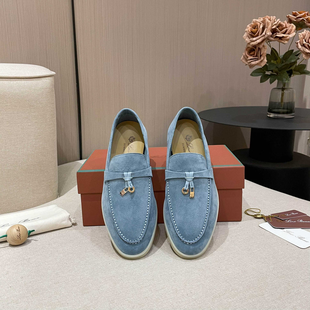 Loro Piana Summer Charms Walk Moccasin Loafers