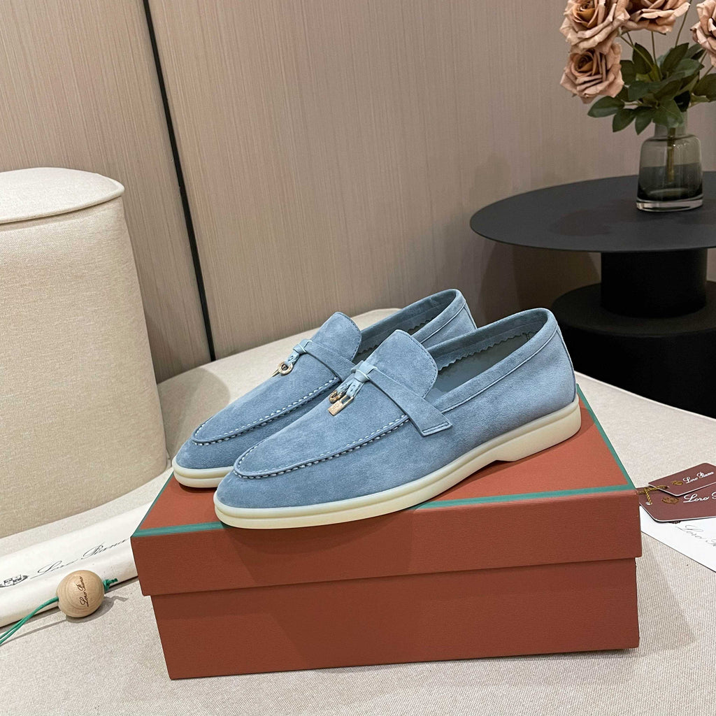 Loro Piana Summer Charms Walk Moccasin Loafers