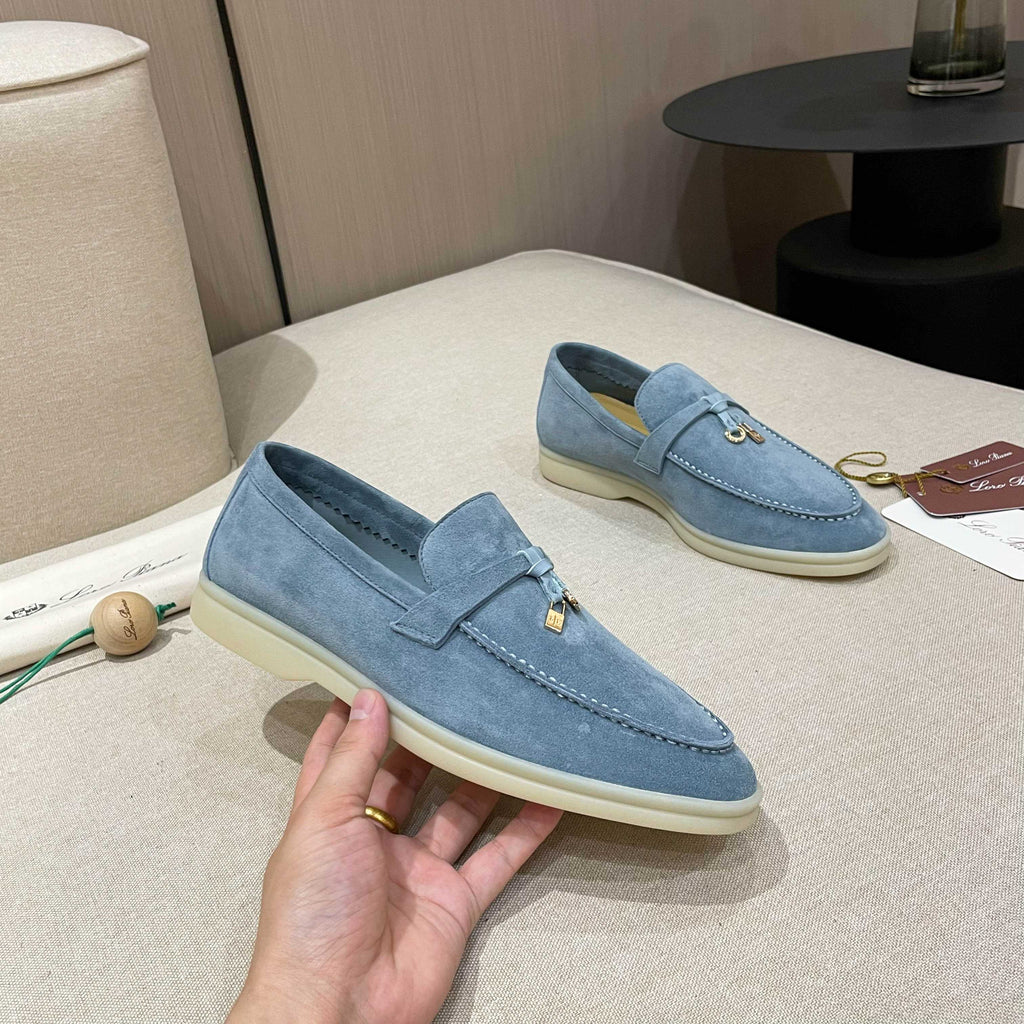 Loro Piana Summer Charms Walk Moccasin Loafers